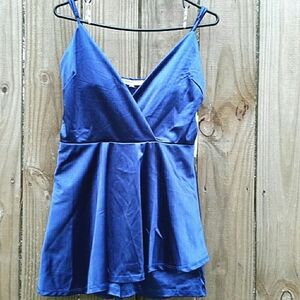 🆕Dark Blue /Purple Snow Junior Romper/NWT